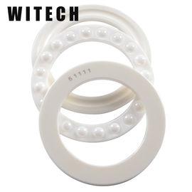 White ZrO2 51111 Ceramic Ball Bearings