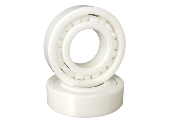 6802 ZrO2 Ceramic Deep Groove Ball Bearings Self-lubrication for Food Equipment