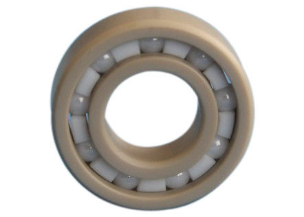 Low Noise 15mm 6002 PEEK Hybrid Ball Bearings